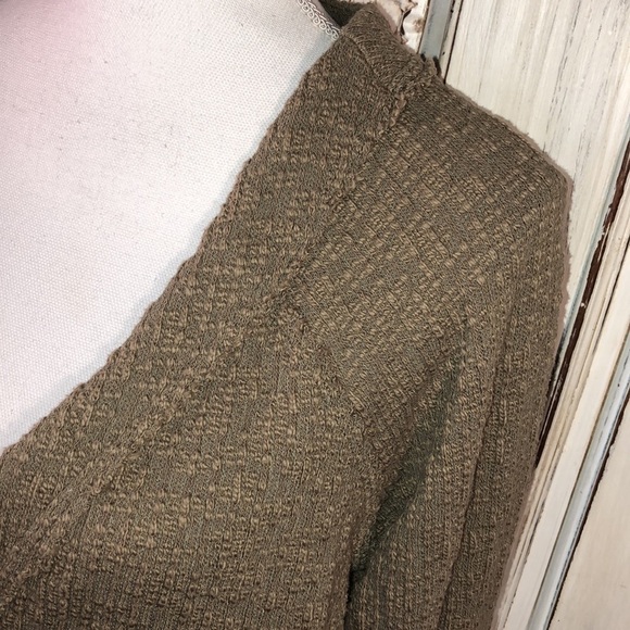 Two by Vince Camuto Nubby Textured Long Sleeve Cardigan Sweater Size Medium - Picture 3 of 7